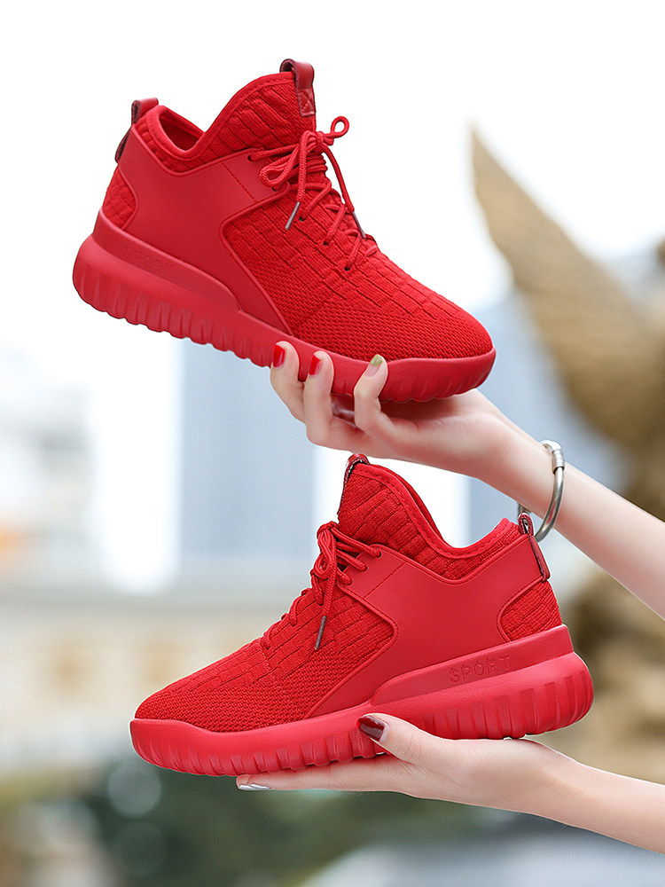 妈妈官方轩尧耐克红色女鞋运动鞋百搭闰月跑步时尚休闲鞋