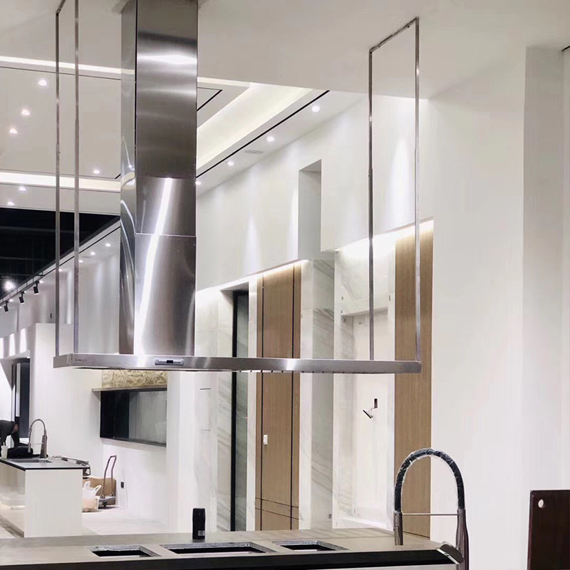 emeet意米特399bw大吸力18米中岛油烟机开放式厨房岛台油烟机