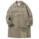 Sugf Sugar Free Studio new British style Khaki coat men's long Korean simple casual coat Sugf Sugar Free Studio new British style Khaki coat men's long Korean simple casual coat