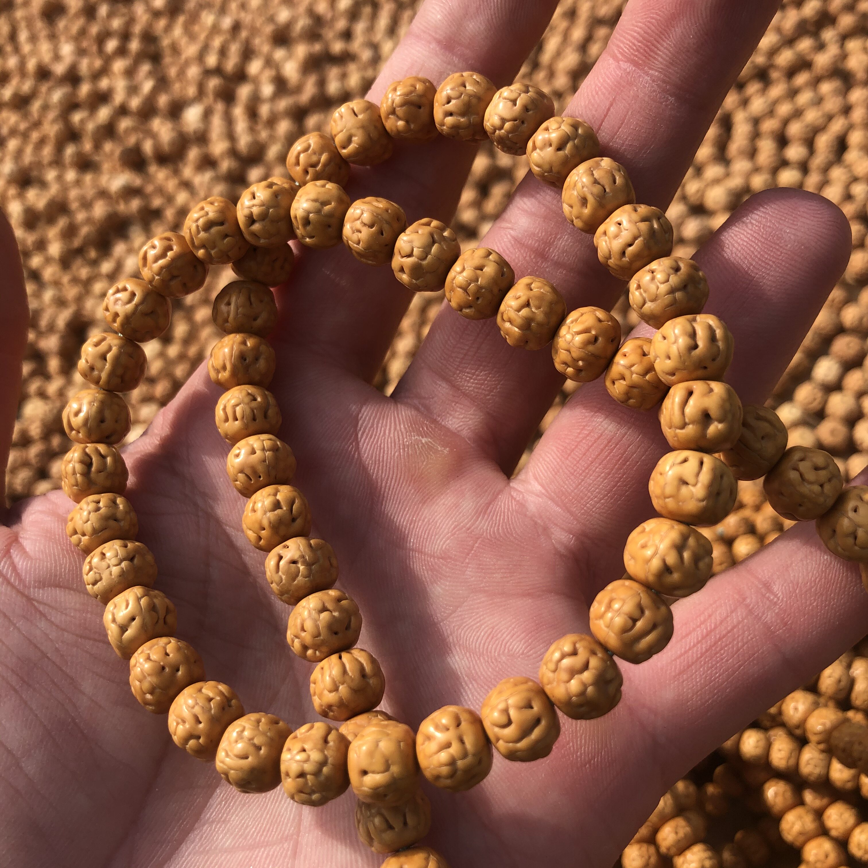 毕业玄武108手男女蛤蟆菩提一日小金刚精品印尼佛珠