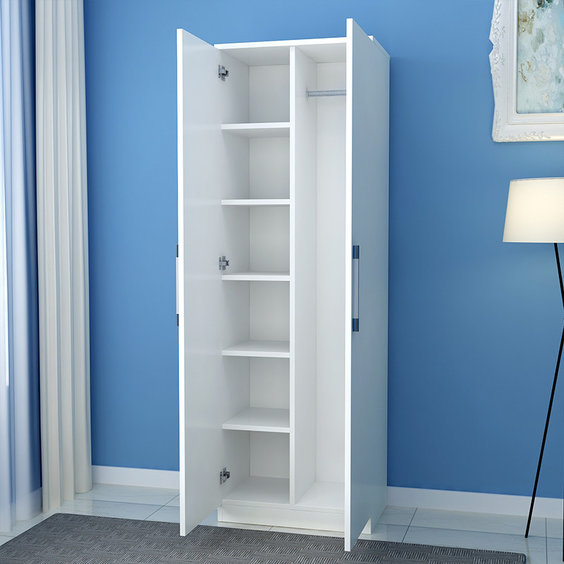 衣柜现代简约家用卧室储物收纳柜小户型柜子组装简易实木儿童衣橱