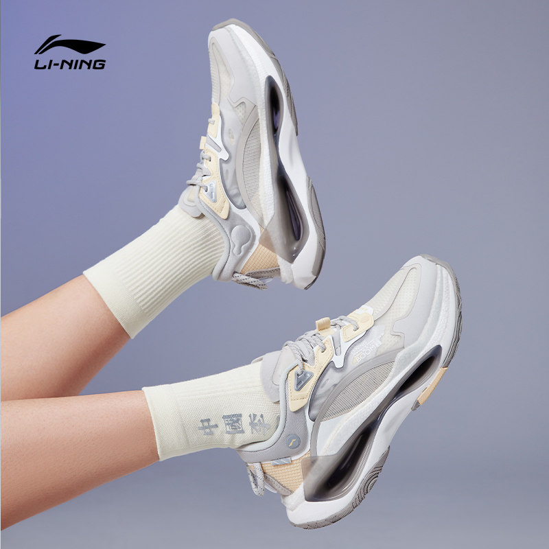 运动鞋中国李宁超越infinity女鞋2022新款鞋子透气运动休闲鞋