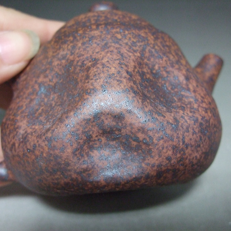 徐氏紫砂壶原矿小品窑变壶高温茶壶宜兴紫砂宜兴手捏壶茶壶