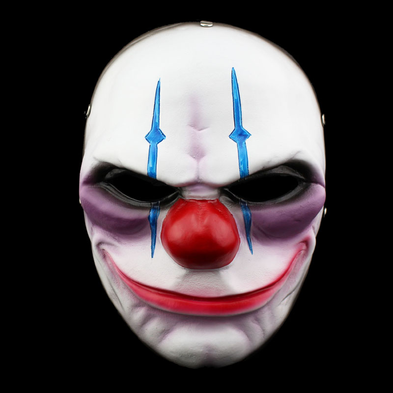 万圣节payday2主题珍藏版游戏收获日2系列面具高档树脂面具包邮