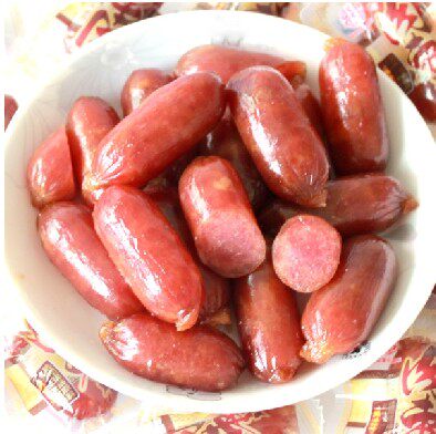 福建特产宏香记肉香肠迷你肉枣12克纯肉台烤肠猪肉类