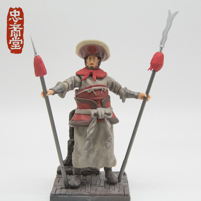 忠裔堂原创玩具水浒传模型中国古代兵人可关节动手办摆件林冲