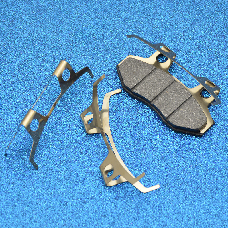 电动车碟刹下自动分离器刹车片配件电摩卡钳卡簧弹簧电动车刹车装置