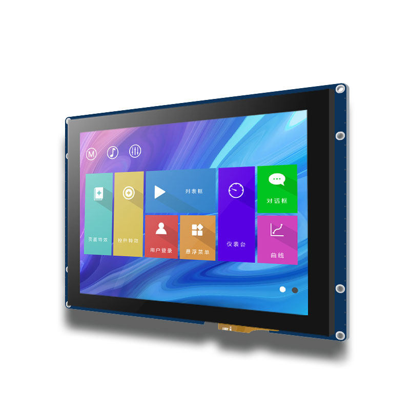 淘晶x5系列8寸串口工业触摸屏hmi人机界面rtc显示屏