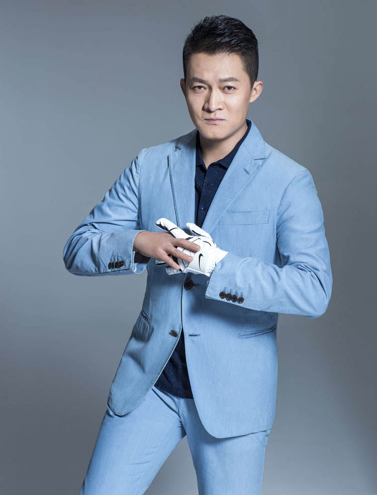 现代装饰画杨志刚志刚个人写真照片大幅美图勇敢的心演员现代装饰画