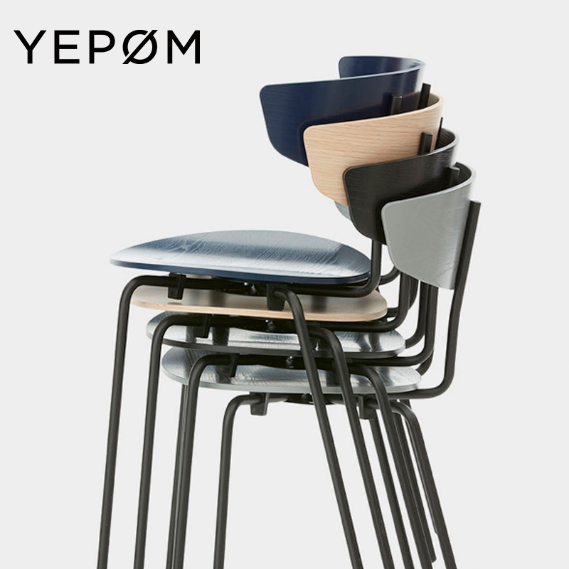 丹麦ferm living herman chair 赫尔曼椅子普通款休闲椅子3色