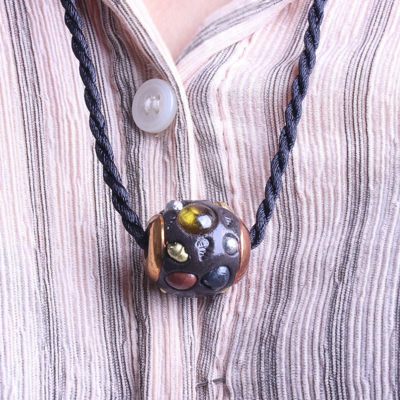 泰国佛牌龙婆颂宋碰力泥男女项链吊坠手链情侣泰国特色