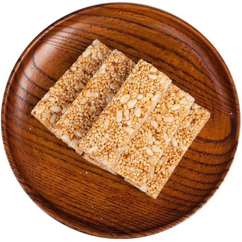 外婆小铺手工白芝麻酥248g米花原味椒盐四川传统中式糕点