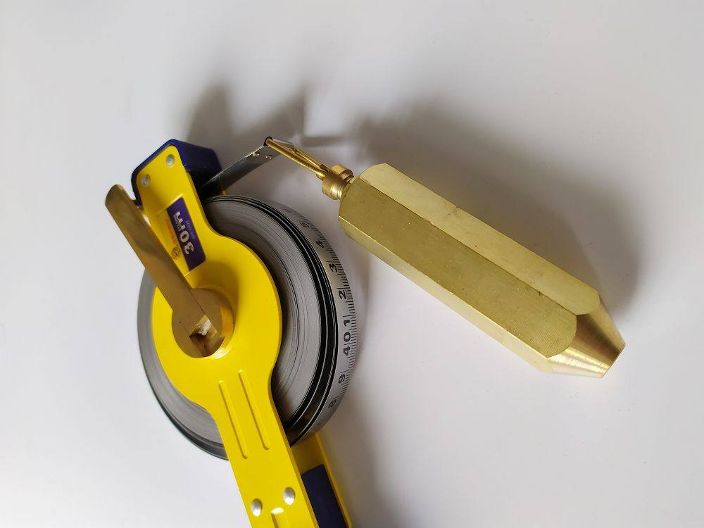 长城精工铜锚量油尺15米010014油罐柴油油箱油库量油尺