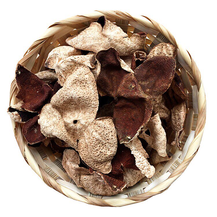 生晒原枝红皮大红冬至老树2016年香王东甲陈皮陈皮