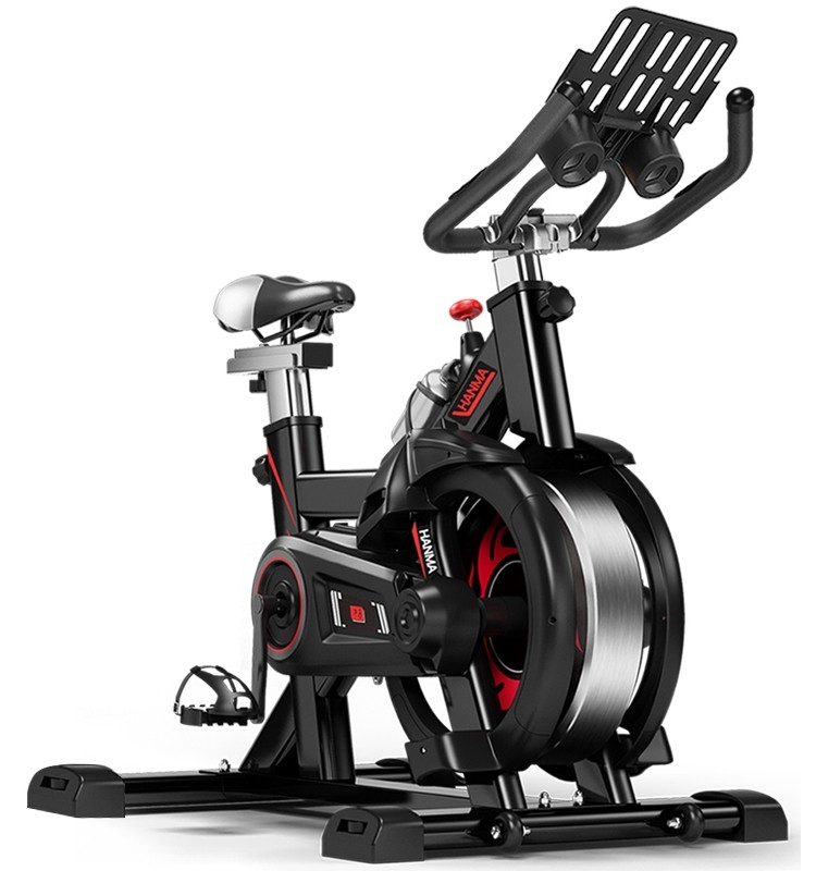 汗马动感单车男女锻炼家用小型脚踏室内运动自行车减肥健身房器材