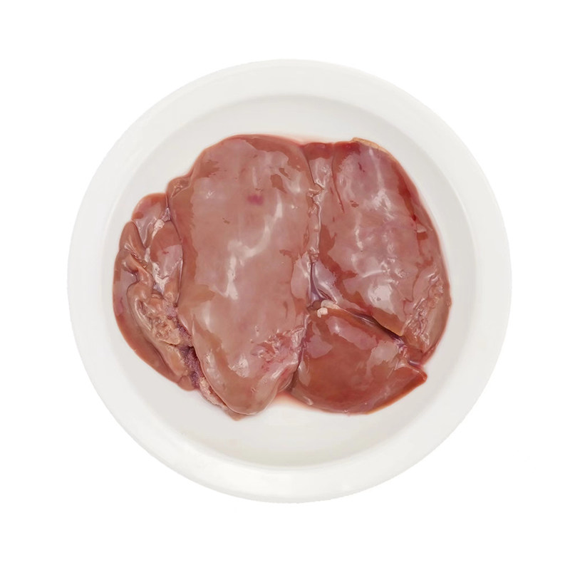 新鲜冷冻鸭肝肝脏宠物猫咪狗狗骨肉湿粮猫饭其它生肉制品