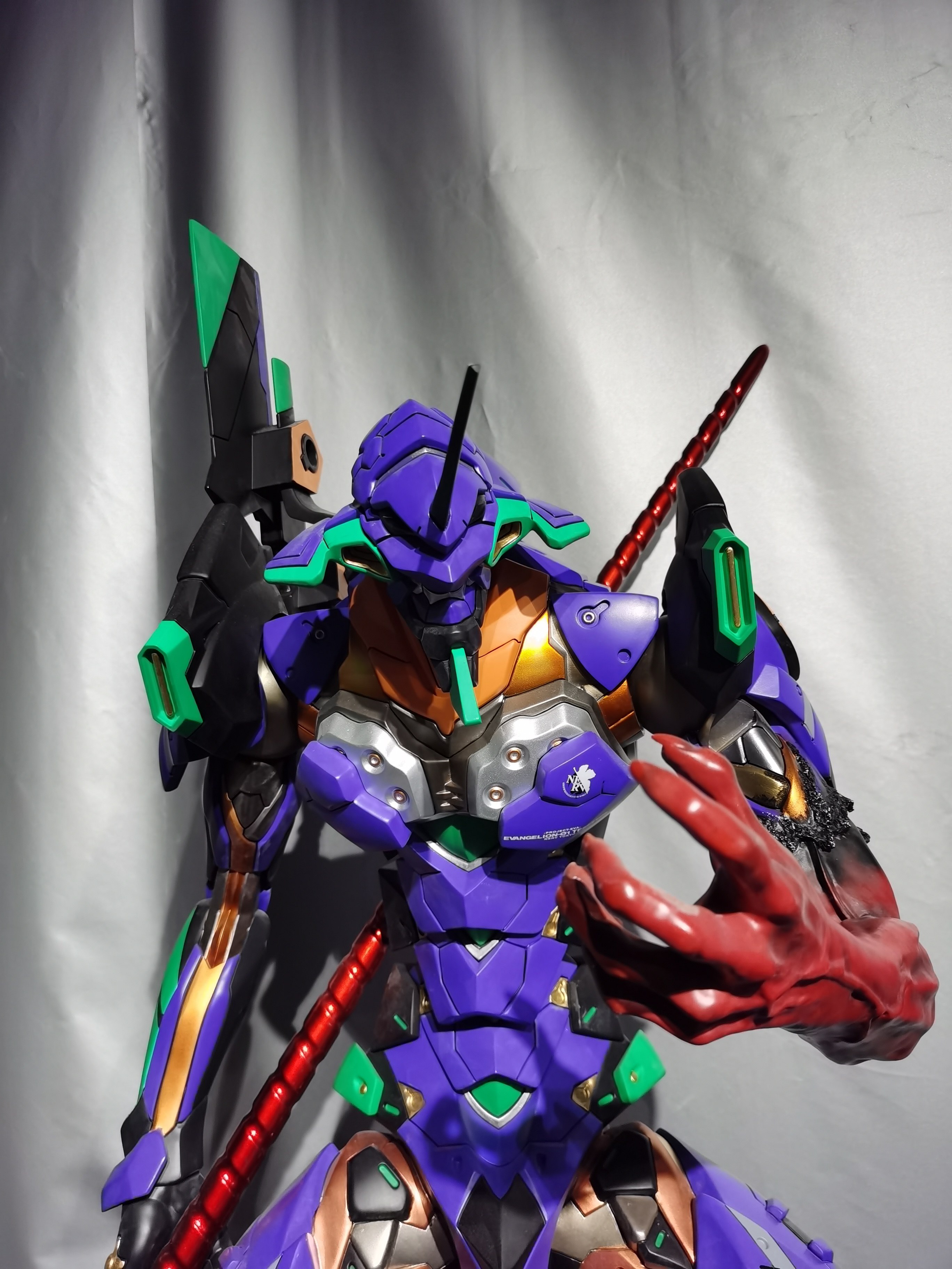 初号机herobox订制一米福音战士雕像模型eva手办手办