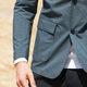 Jow / Qiao Wo Men Casual Suit Autumn Surface Color Youth Small Suits Business Fashion Six Symbuds Jow / Qiao Wo Men Casual Suit Autumn Surface Color Youth Small Suits Business Fashion Six Symbuds