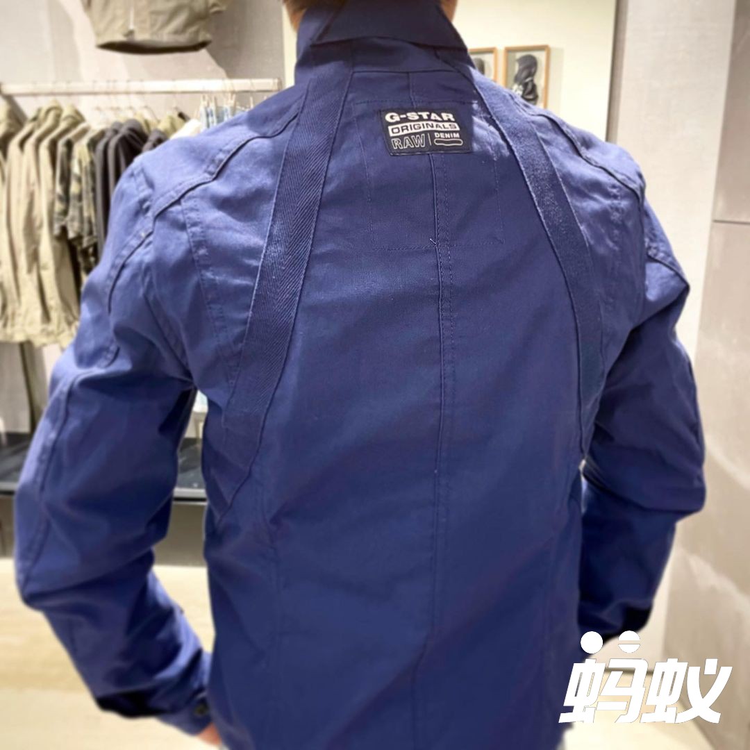 G-STAR UTILITY HB TAPE JACKET D18980.9288.1305帆布工装男夹克