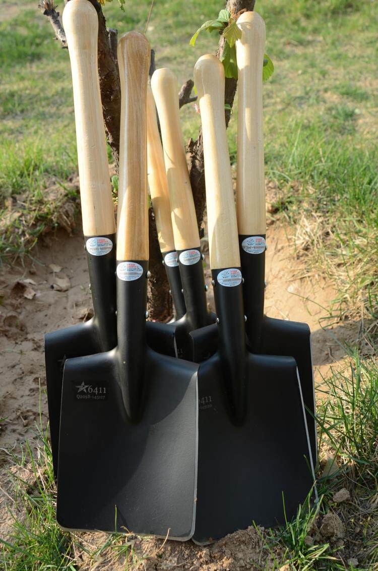 锰钢淬火工兵铲锹户外野营防身俄罗斯北欧战备工兵铲