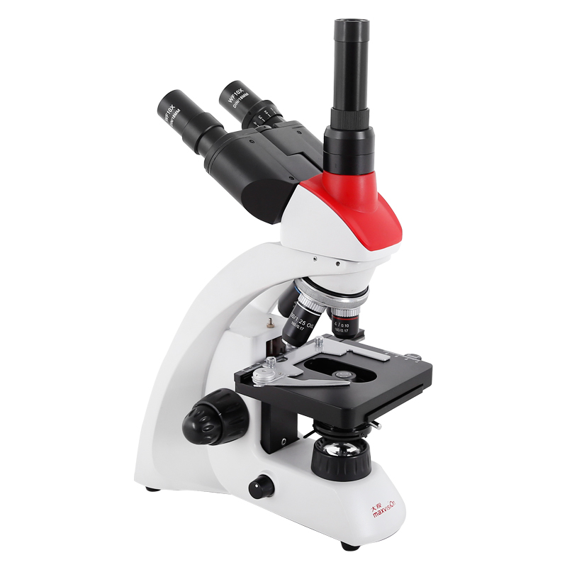晶华大观1600倍电子生物双目显微镜学生学生科科学显微镜