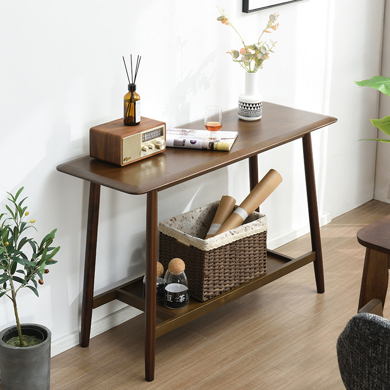 玄关中式新中式供桌客厅几柜桌条长条靠墙条案玄关台