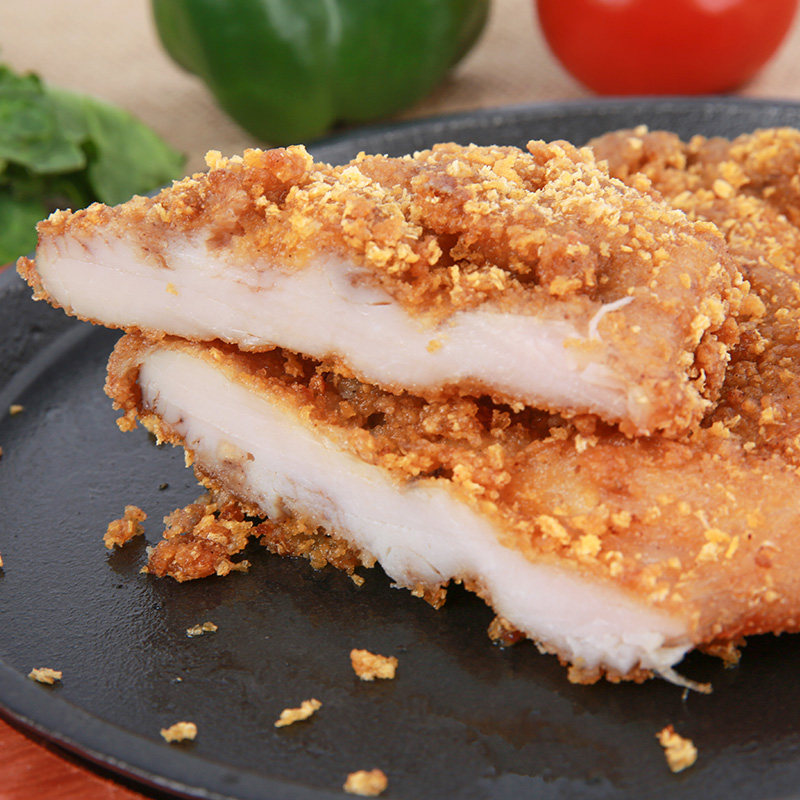 鸡排台湾风味大鸡大脸鸡块鸡胸200g50片原味生鸡肉