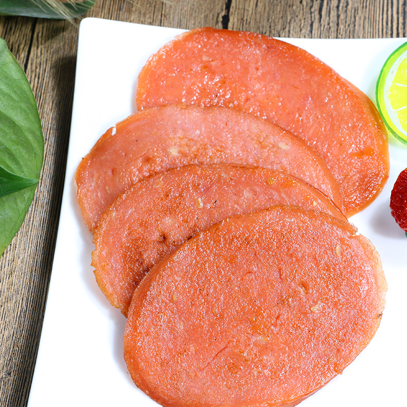 齐汇切片火腿片 香肠肉片肉排早餐三明治火腿肠香肠圆火腿午餐肉