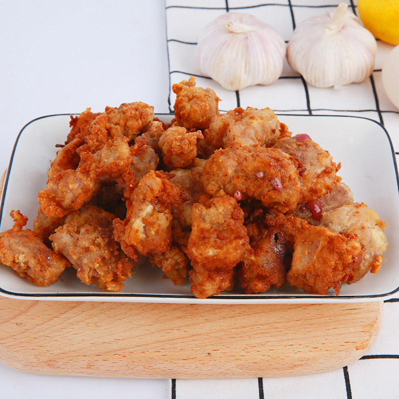 油炸排骨桥头香酥半成品入味小吃干锅肉条酒店猪排