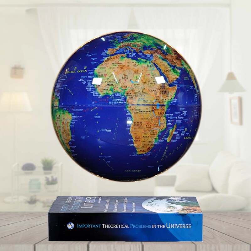 磁悬浮ar地球仪自转发光12寸悬浮摆件高档精品装饰办公室创意摆件