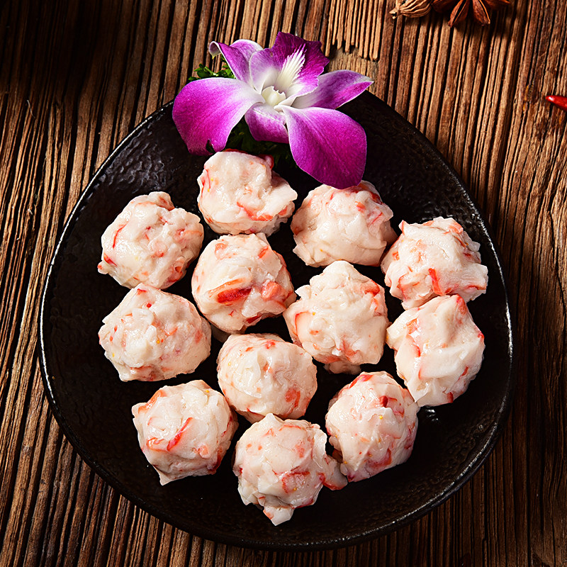 现货 火锅食材龙虾丸关东煮火锅丸子海底捞菜品麻辣烫260g