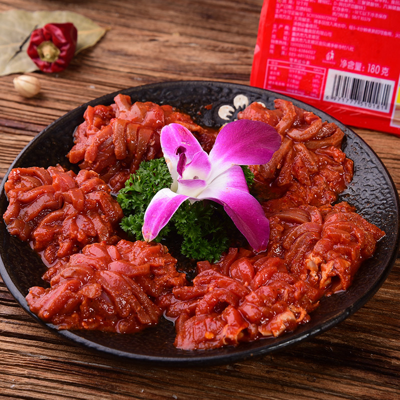 重庆火锅食材新鲜火锅店配菜鸭盹郡花小郡肝鸭胗花麻辣鸭肉