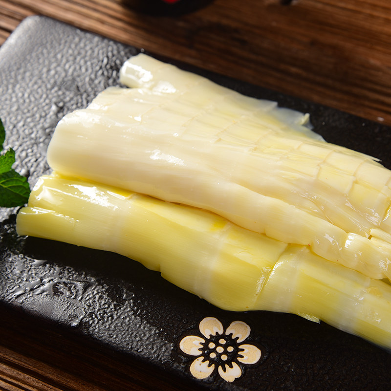 重庆火锅菜品方竹笋片四川小火锅食材新鲜蔬菜冒菜配菜品竹笋子