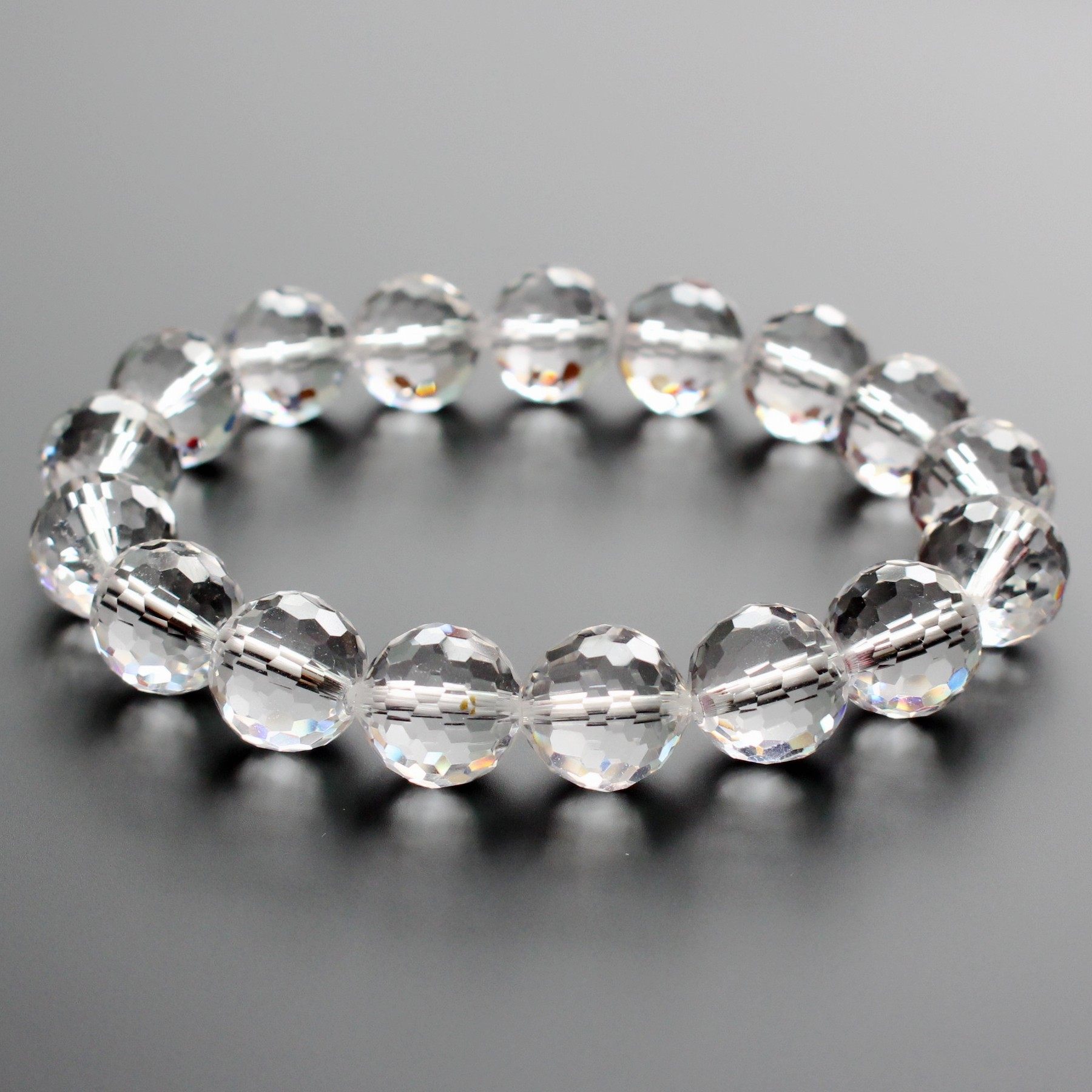 收藏7a天然巴西水晶手链水晶之王男女女款手串手链