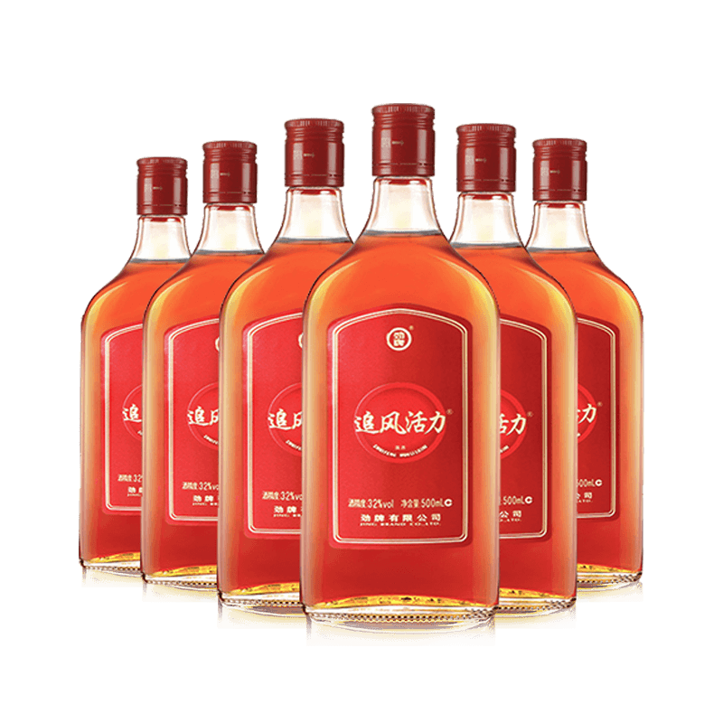 劲牌劲酒32度追风活力露酒500ml6瓶国产白酒