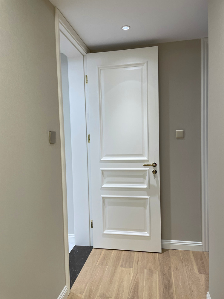 圣德科实木复合烤漆美式欧式拼装室内门套装门房卧室门