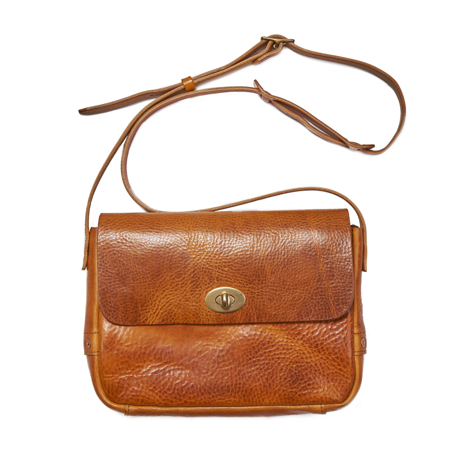 复古意大利植鞣邮差包单肩单肩手工皮具牛皮包包男女男士包袋