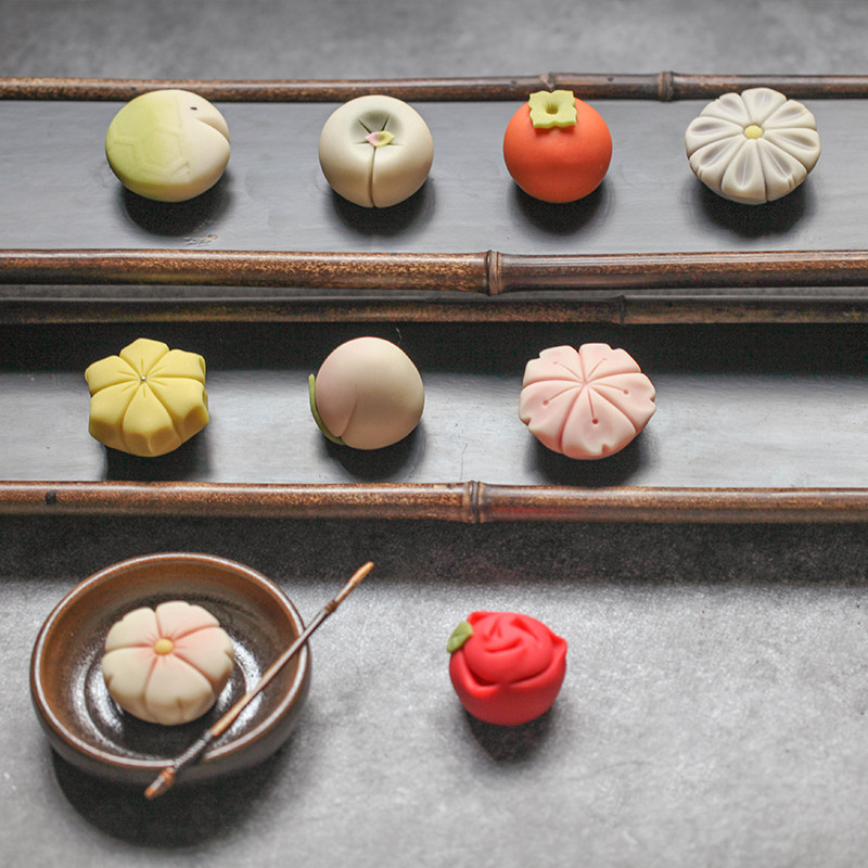 日式点心古代宫廷糕点和果子礼盒小吃手工和菓子茶点日本网红零食