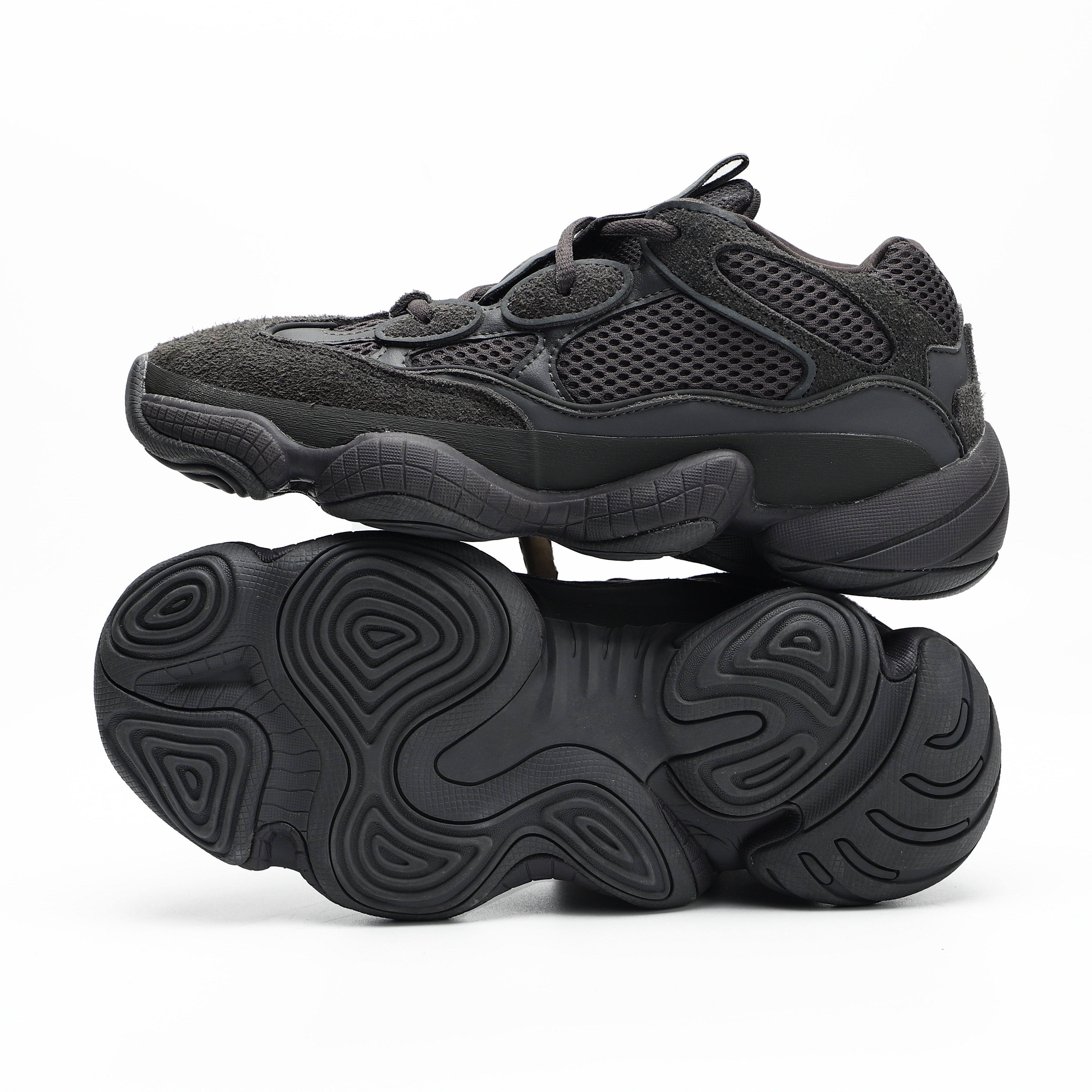 yeziyeezy椰子500老爹鞋男褐色黑武士正品官网过毒正版莆田鞋夏