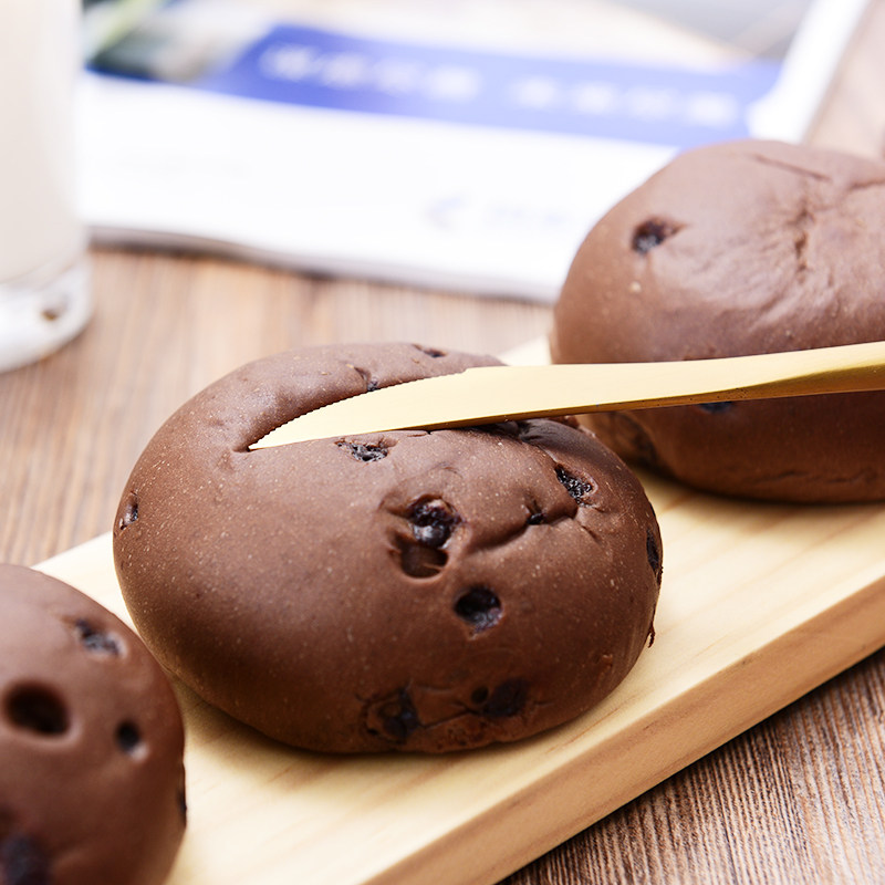 达利园黑黑包浓醇巧克力营养糕点早餐手撕口袋面包西式糕点