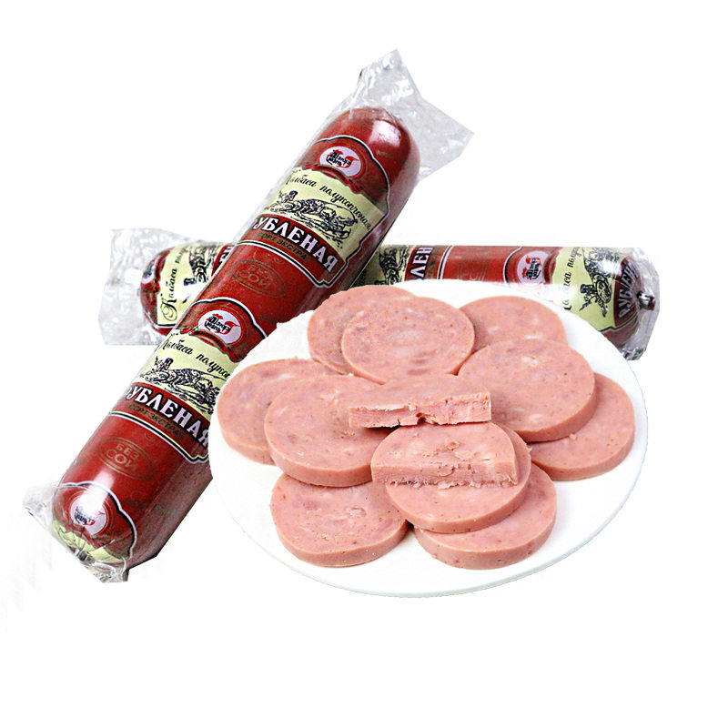 香肠包邮好吃俄罗斯风味卢布原装纯肉火腿肠俄式香肠