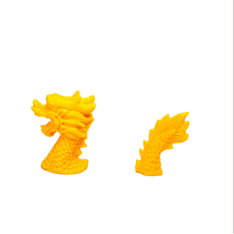 硅胶模具龙头龙尾盐雕冰雕琼脂巧克力酒店创意diy模具