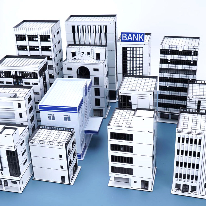 沙盘模型建筑材料diy手工道具迷你房屋摆件abs模型制作工具