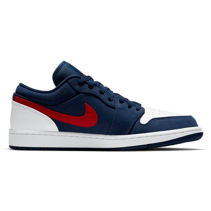nikeairjordanlowaj1蓝红爱国者低帮篮球鞋男鞋篮球鞋