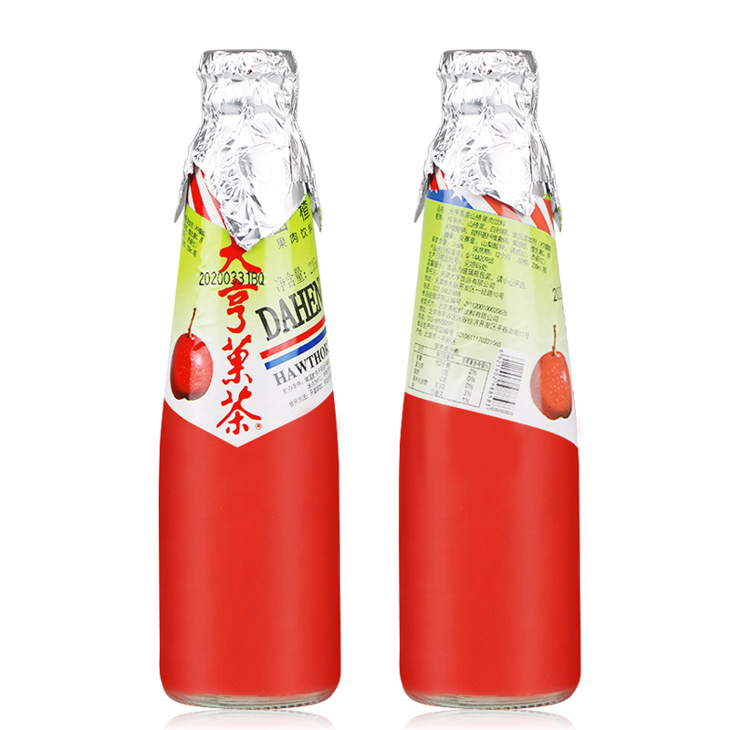 果茶山楂1月大亨果汁茶饮料235ml24瓶多省包邮果味