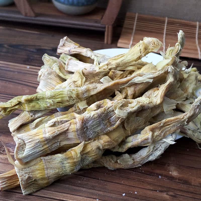 20年黄山绩溪茶笋笋干农家自小笋尖扁尖野生笋类制品