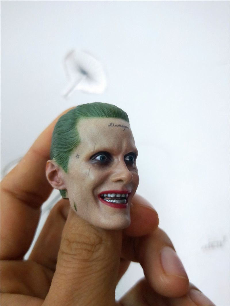 小丑莱托版杰瑞德大衣紫色小队自杀头雕手办12寸兵人专区