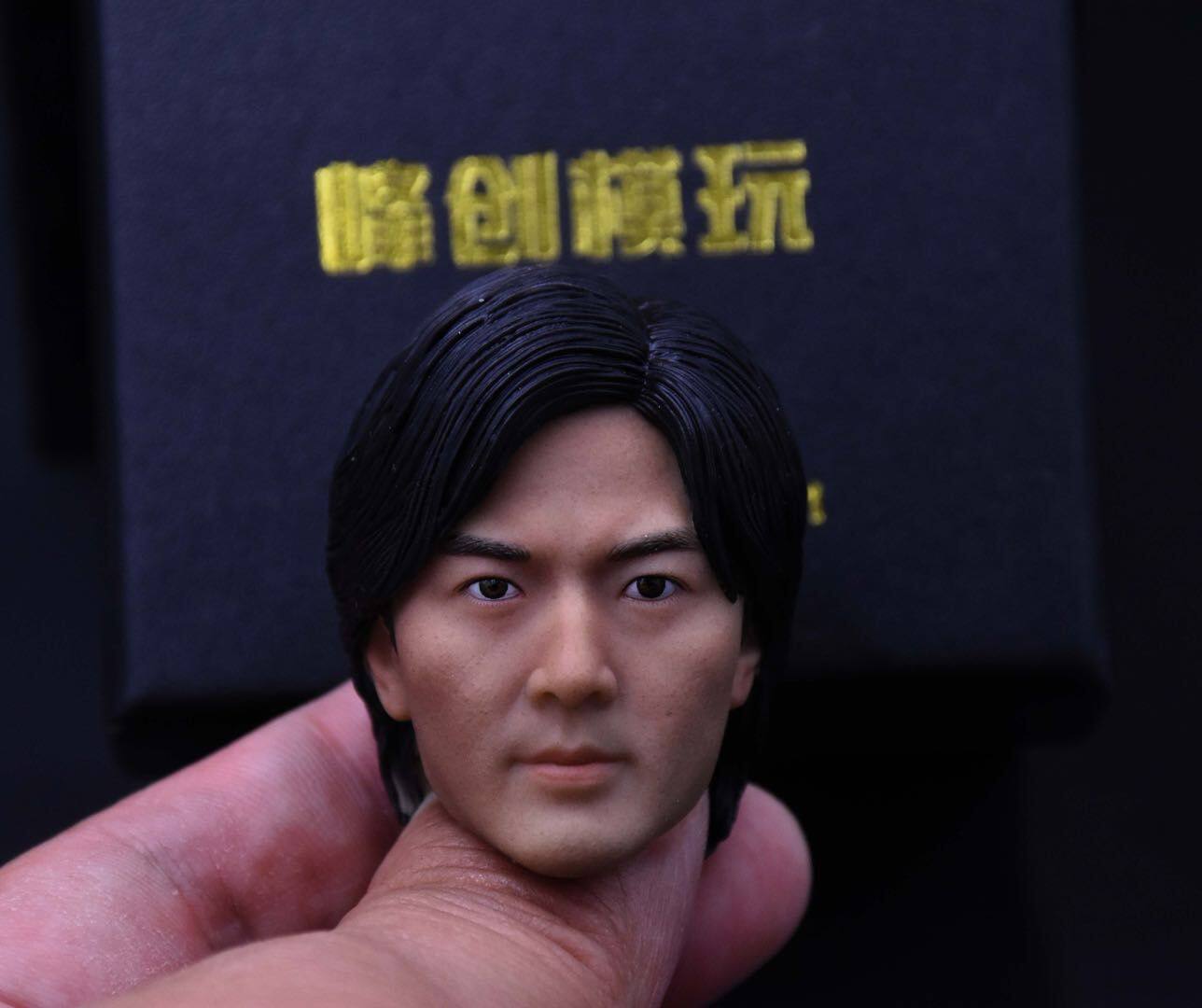 香港明星郑伊健摆件工艺品模型雕像6头铜锣湾把子陈浩兵人专区