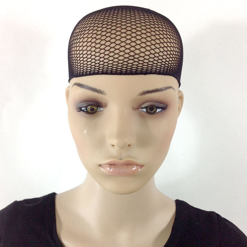 假发固定专用隐形发网发套韩国两头通高弹力假发发网