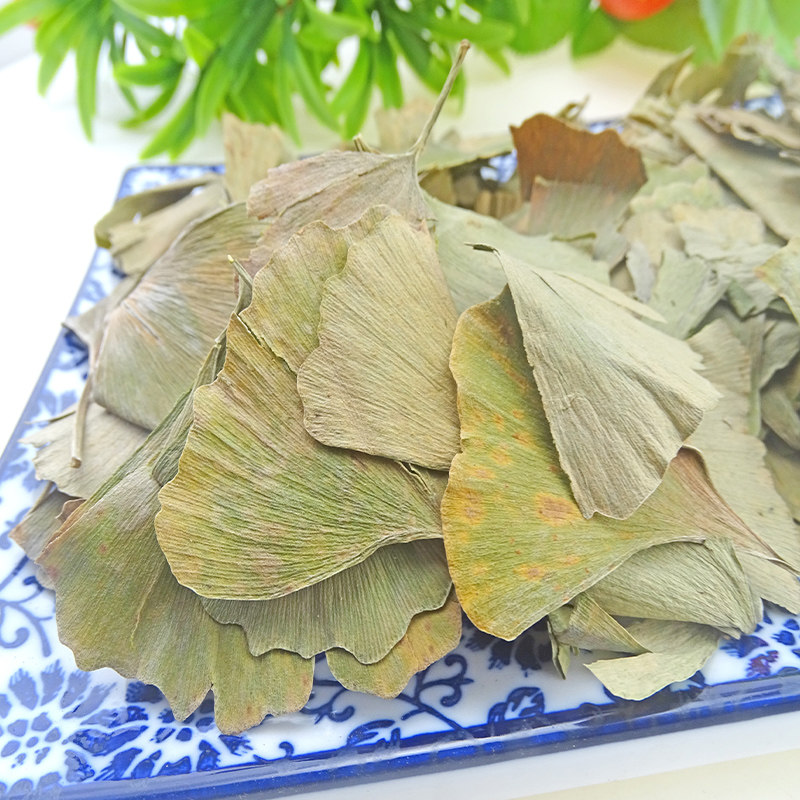 银杏天然纯新新货中药材500克银杏树树叶飞蛾鸭脚其他药食同源食品